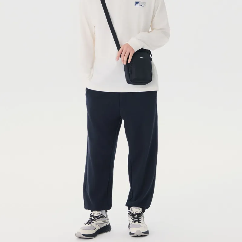 FILA Polyethylene Shoulder Bag, Crossbody Bag Mini Unisex Black-3