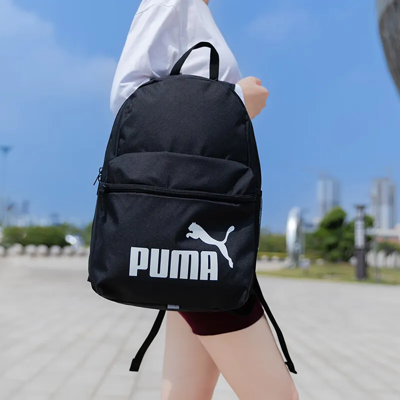 PUMA Fabric Backpack Large Size Unisex Black-3