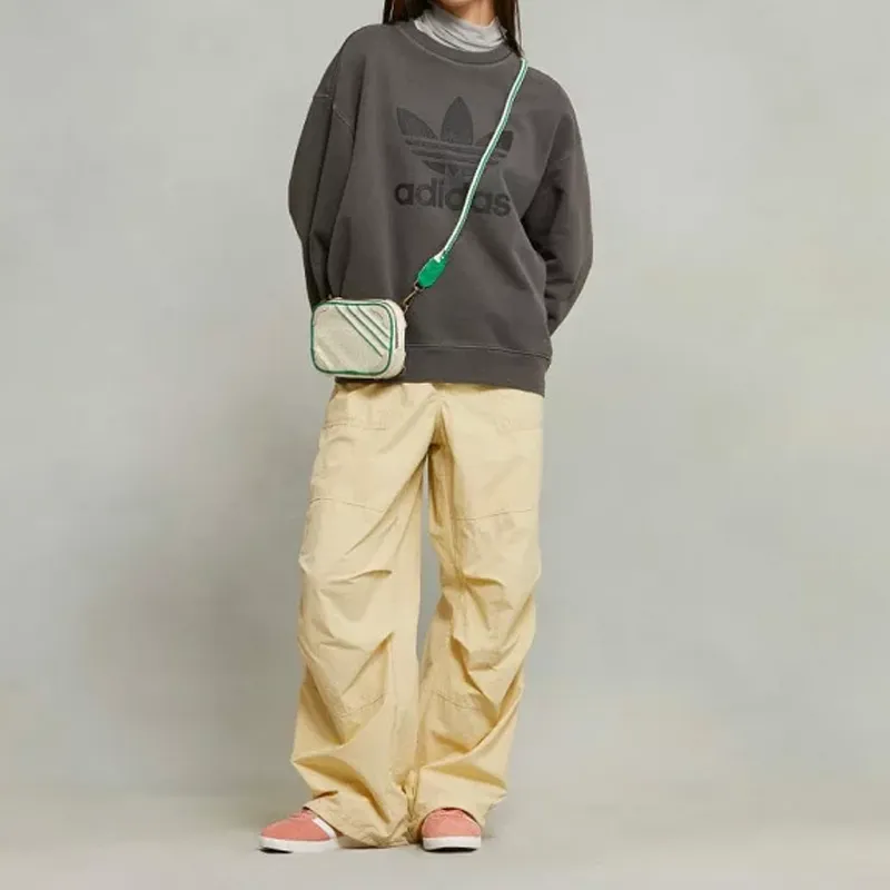 Adidas Originals Crossbody Bags Ivory & Green-4