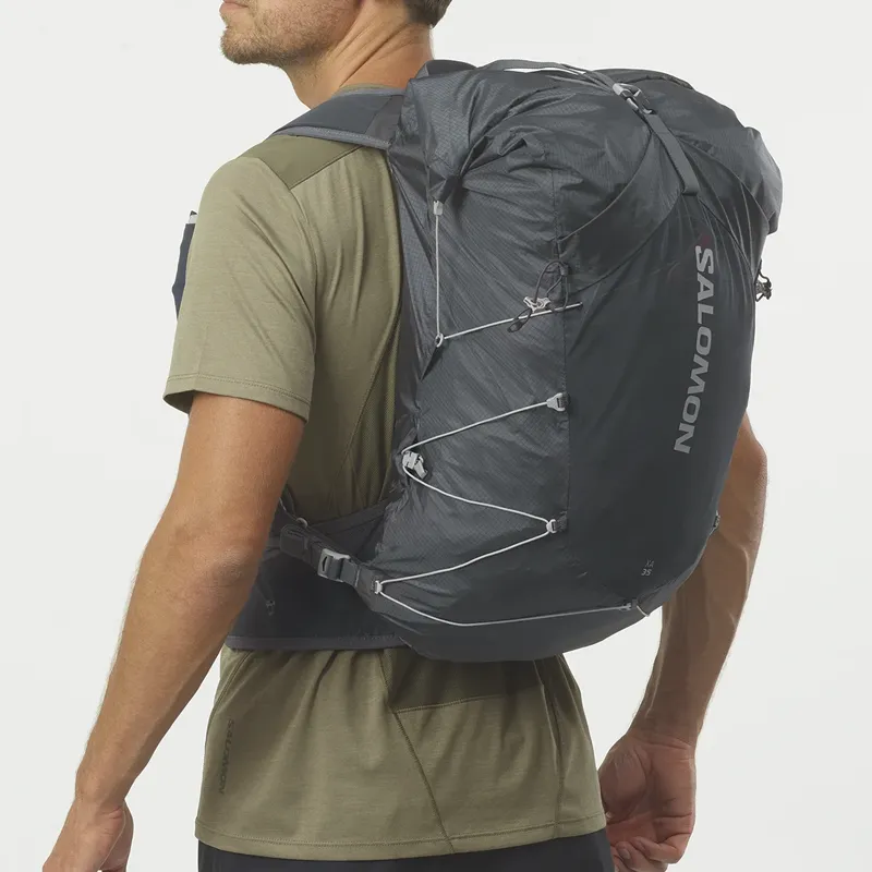 SALOMON Polyester Backpack Medium Size Unisex Ebony-4