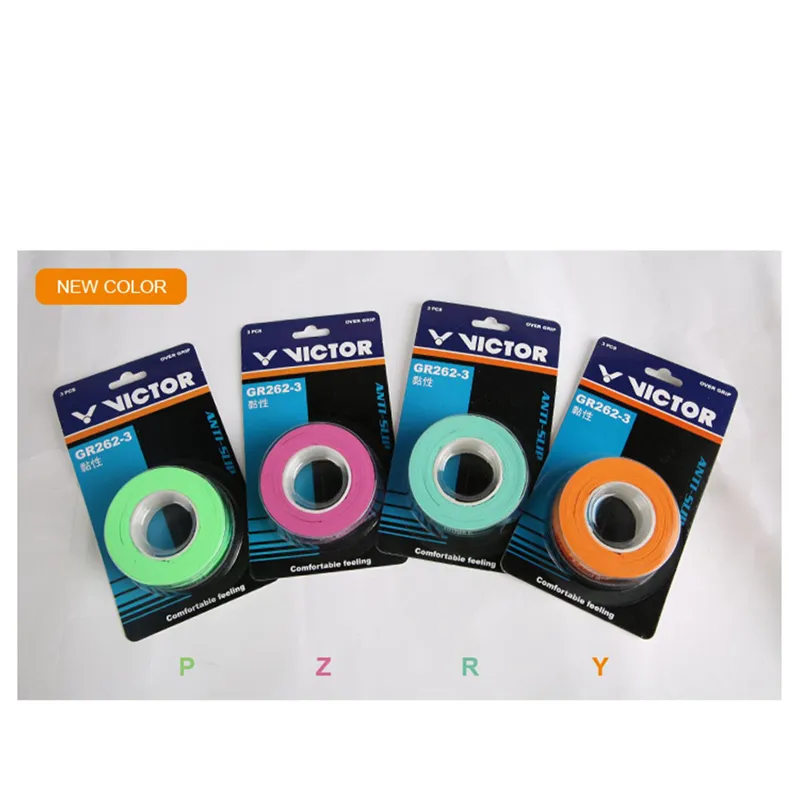 VICTOR Badminton Grip Tape Black Polyurethane Thin-4