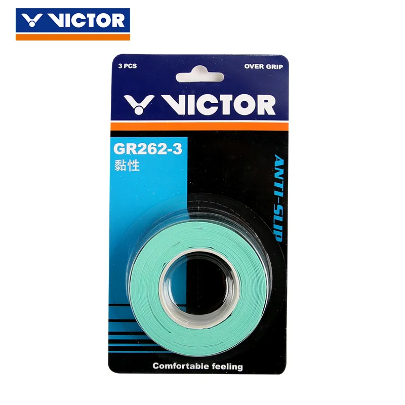 VICTOR Badminton Grip Tape Turquoise Polyurethane Thin-1