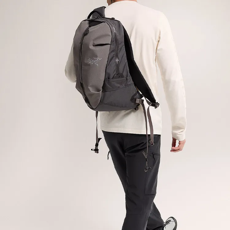 Arcteryx Nylon Outdoor Mountaineering Backpack Regular Unisex Gray-3