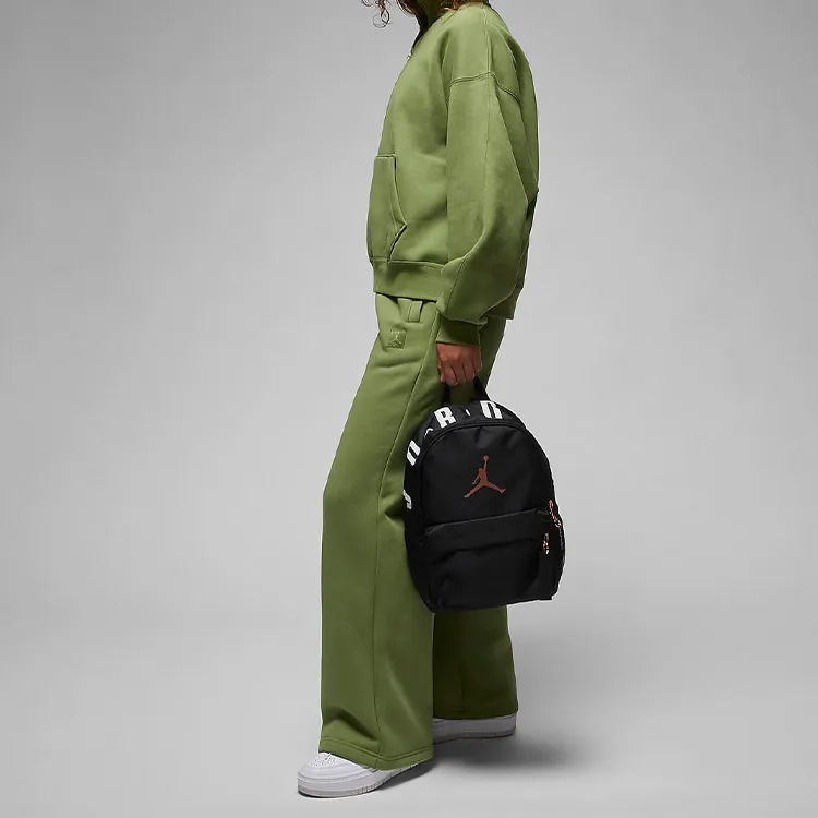Jordan Polyester Backpack Regular Unisex Black-4