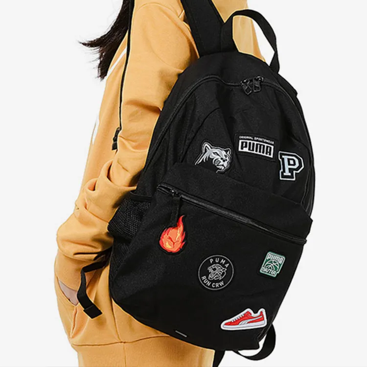PUMA Fabric Backpack Unisex Black-4