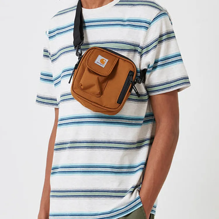 Carhartt WIP Essentials Polyester Small Square Bag Shoulder Bag, Crossbody Bag Regular Unisex Brown-4