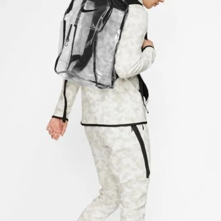 Nike Polyester Backpack Regular Unisex Transparent-4
