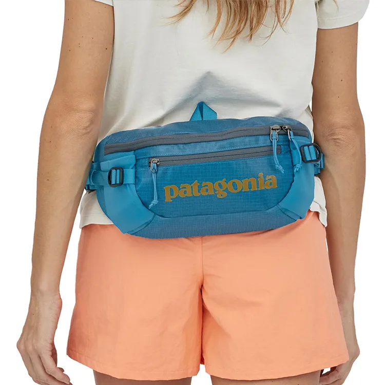 Patagonia Polyester Crossbody Bag, Fanny Pack Regular Unisex Python Blue-1