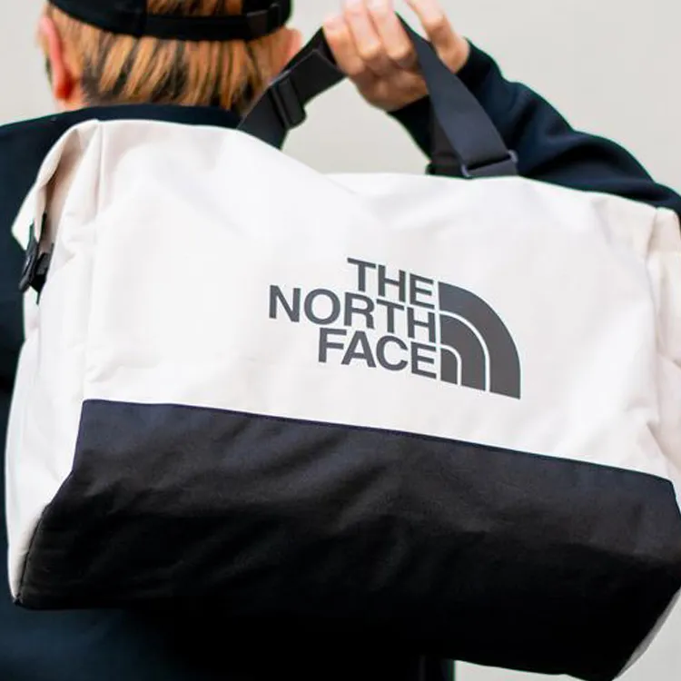THE NORTH FACE Polyester Luggage Bag Handbag Regular Unisex Ecru-4
