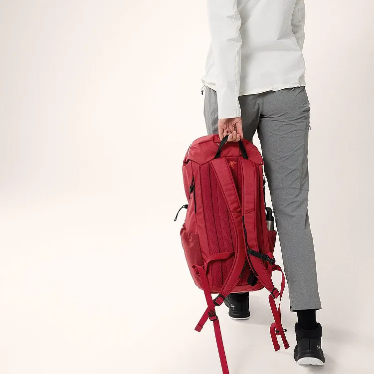 Arcteryx Mantis Recycled Polyester Backpack Regular Unisex Bordeaux Color-5