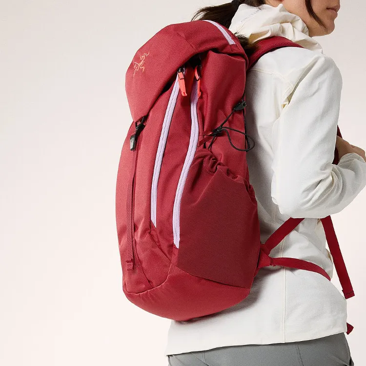 Arcteryx Mantis Recycled Polyester Backpack Regular Unisex Bordeaux Color-7