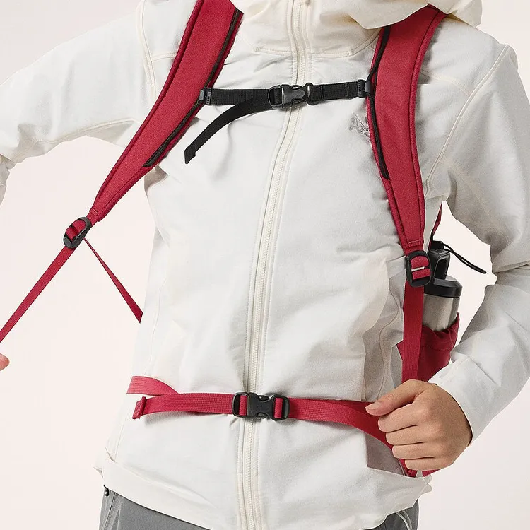 Arcteryx Mantis Recycled Polyester Backpack Regular Unisex Bordeaux Color-4