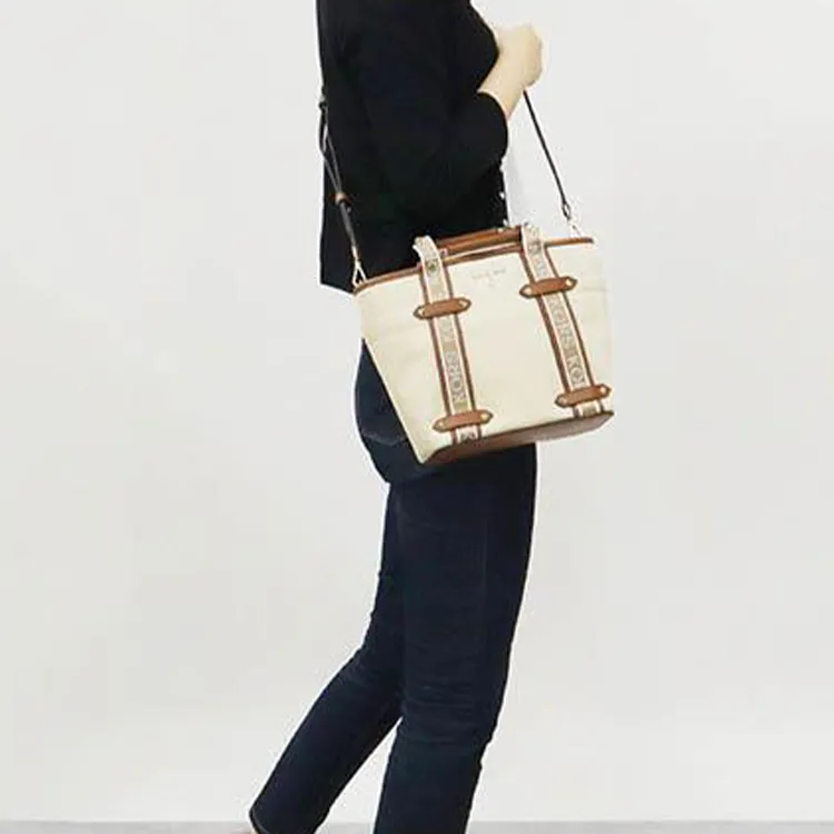MICHAEL KORS Polyester With Cotton Portable Crossbody Bag, Shoulder Bag Women's Beige-4