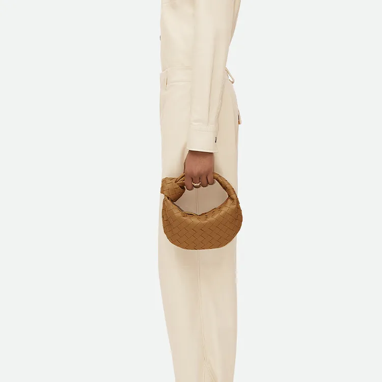 Bottega Veneta Jodie Mini Caramel-4