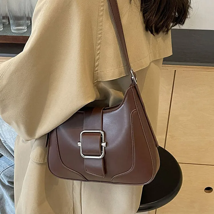 Duoluplo Doron Paul PU Shoulder Bag, Tote Bag, Shopping Bag, Crossbody Bag Regular Women's Silver/Ecru/Black/Coffee-18