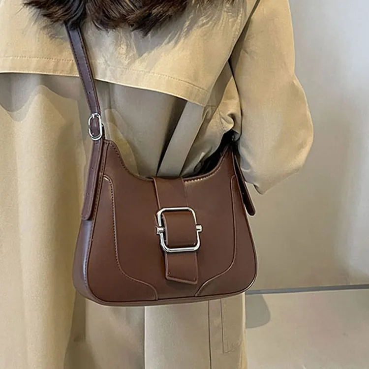 Duoluplo Doron Paul PU Shoulder Bag, Tote Bag, Shopping Bag, Crossbody Bag Regular Women's Silver/Ecru/Black/Coffee-16