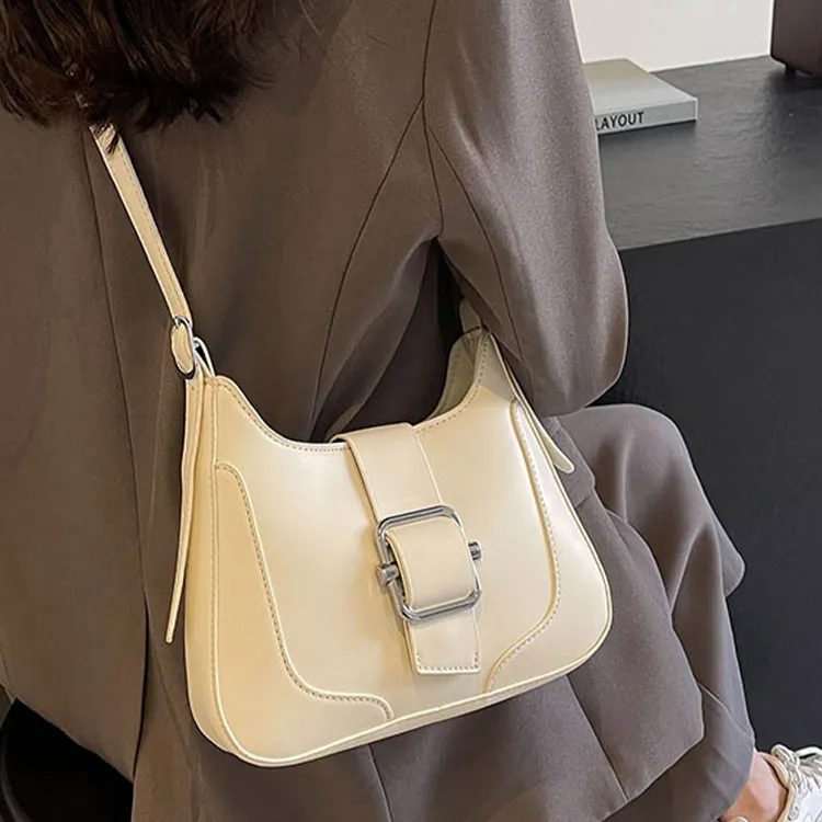 Duoluplo Doron Paul PU Shoulder Bag, Tote Bag, Shopping Bag, Crossbody Bag Regular Women's Silver/Ecru/Black/Coffee-6