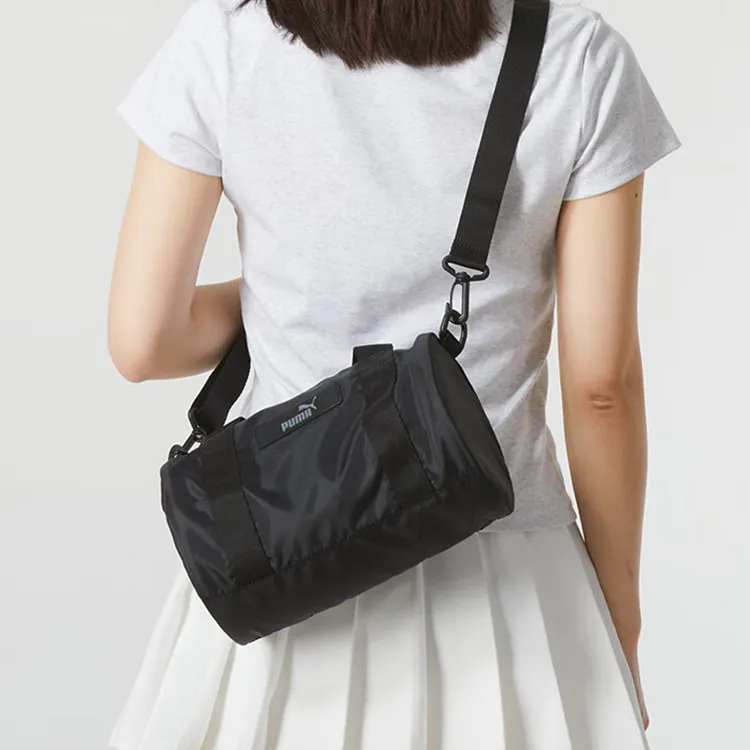 PUMA Fabric Shoulder Bag Crossbody Bag Handbag Regular Women's Black-5