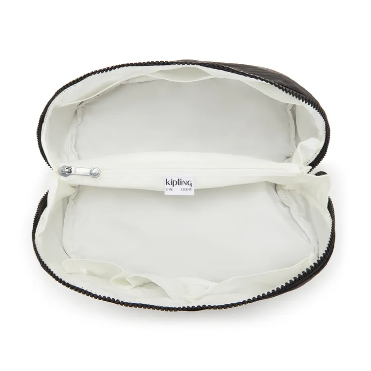 Kipling Polyamide Toiletry Bag Large Size Women's Black-3