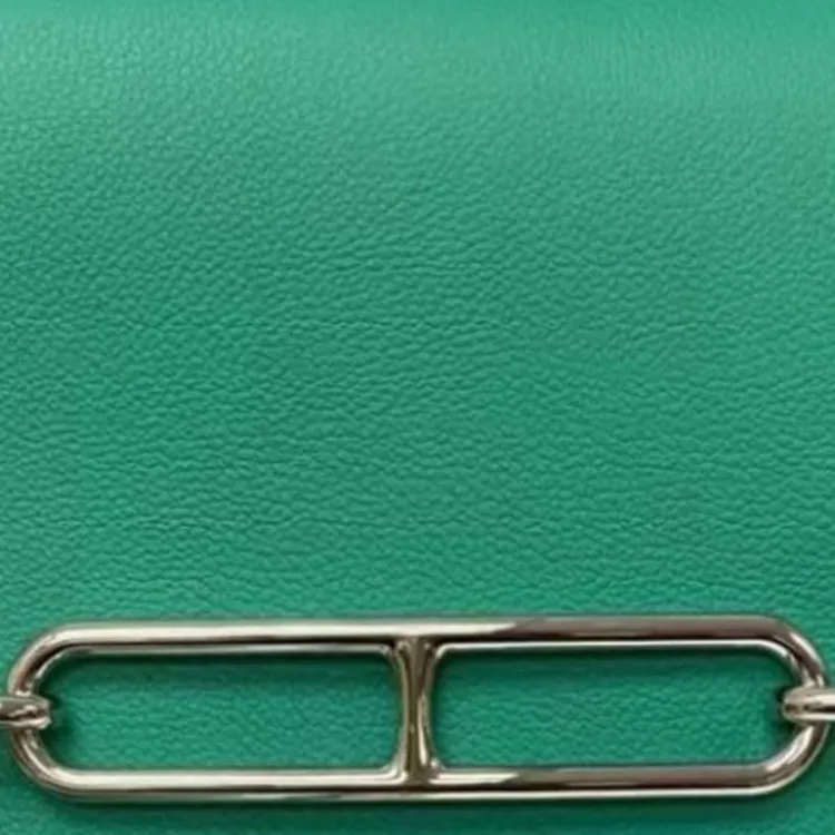 HERMES Roulis Evercolor Calfskin Pig Nose Bag Shoulder Bag Crossbody Bag Women's 6W Menthe Mint Green-1