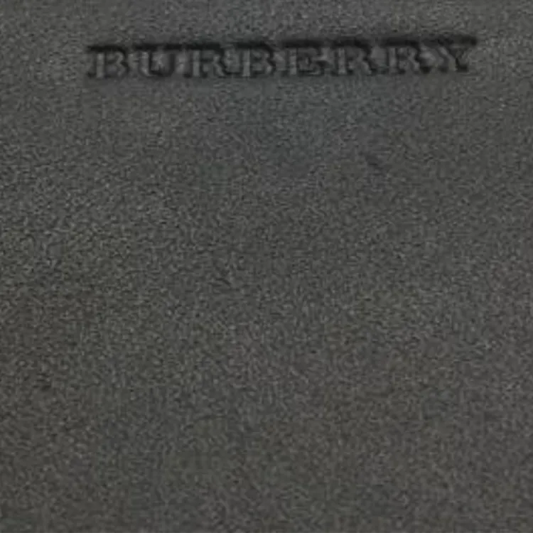 Burberry PVC Wallet Unisex Black-3