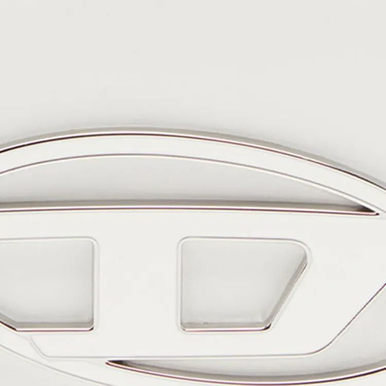 DIESEL Cow Leather Card Holder Women's White-4