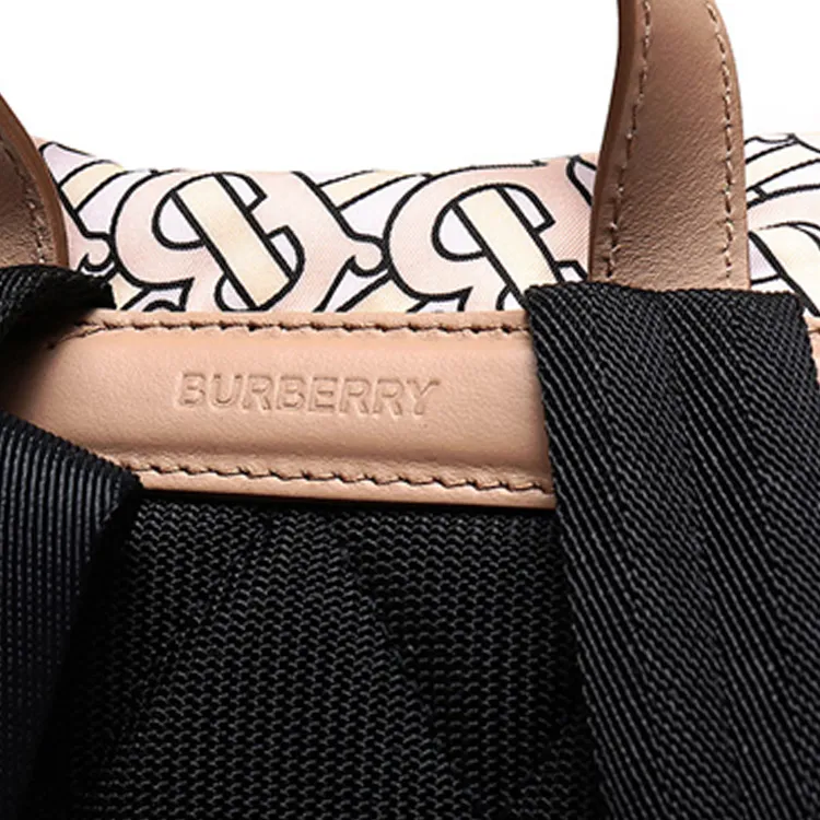 Burberry Polyamide Backpack Small Size Women's Rogue Red-5
