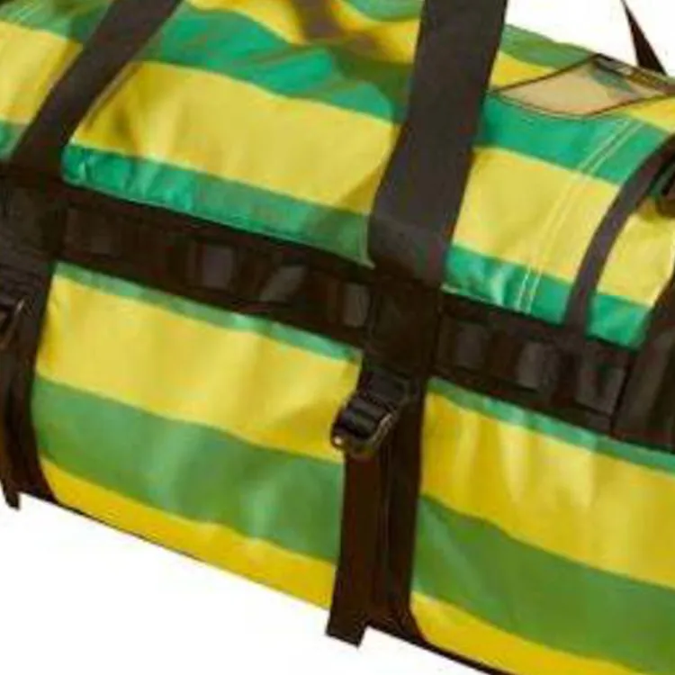 GUCCI The North Face Collaboration PVC Backpack Portable Travel Bag Men's Green & Yellow-2