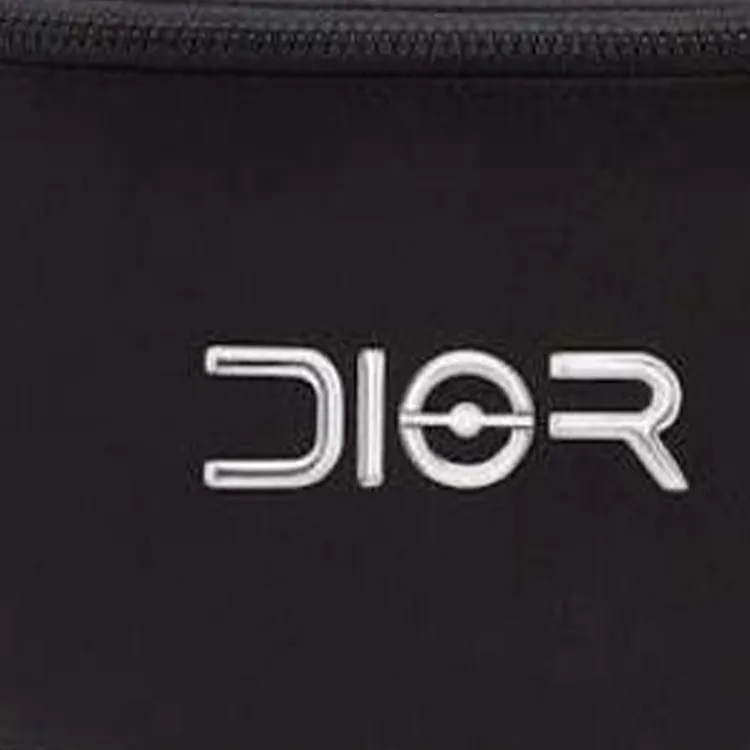 DIOR Sorayama Collaboration Nylon Fanny Pack Unisex Black-2