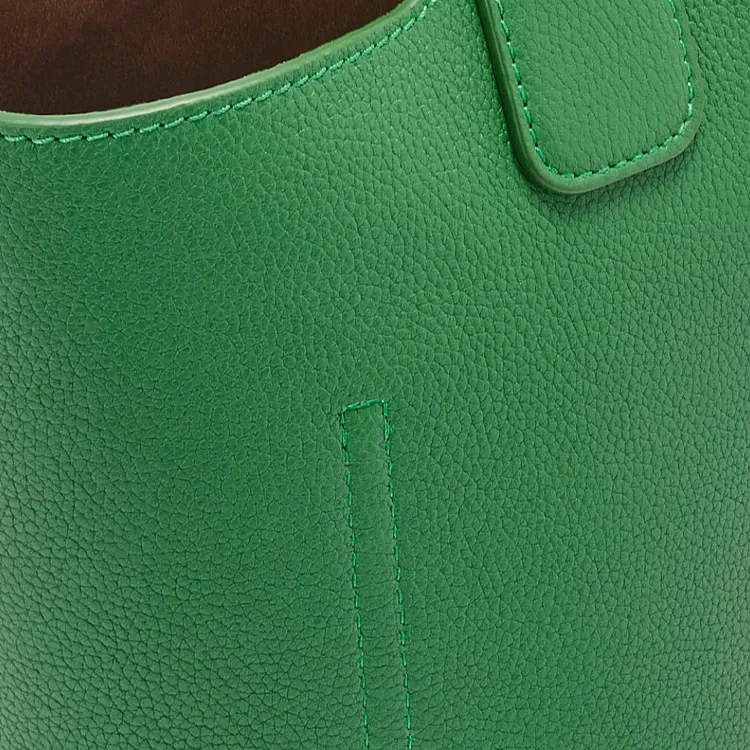 LOEWE Bucket Series Soft Grained Cow Leather Bucket Bags Shoulder Bag Crossbody Bag Handbag Mini Women's Tropical Green-7