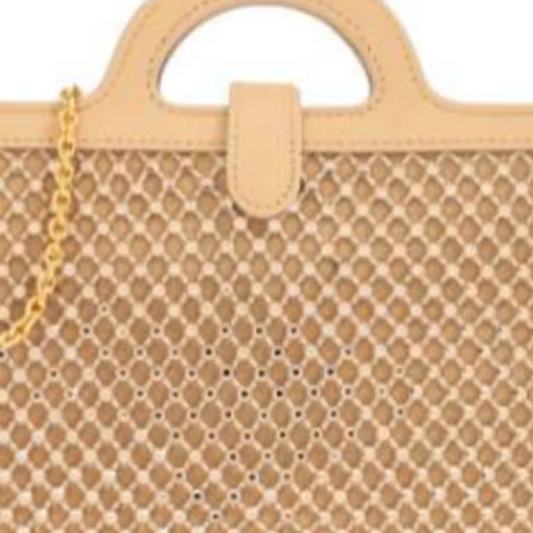 MARNI TROPICALIA Polyester Shoulder Bag Wallet Women's Light Brown-1
