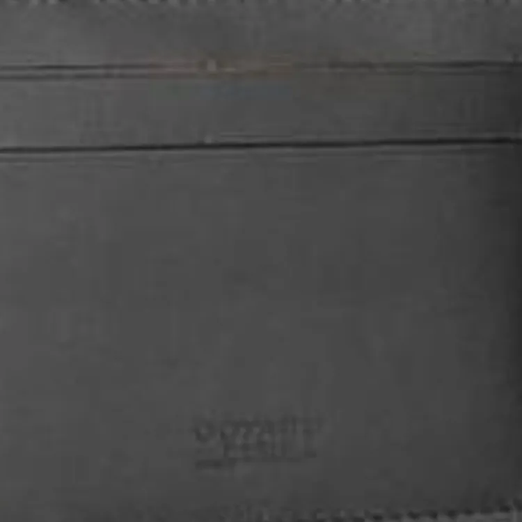 GOYARD Canvas With Calfskin Card Holder Wallet Unisex Black-4