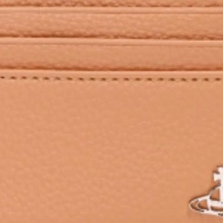 Vivienne Westwood Polyurethane Card Holder Women's Orange-4