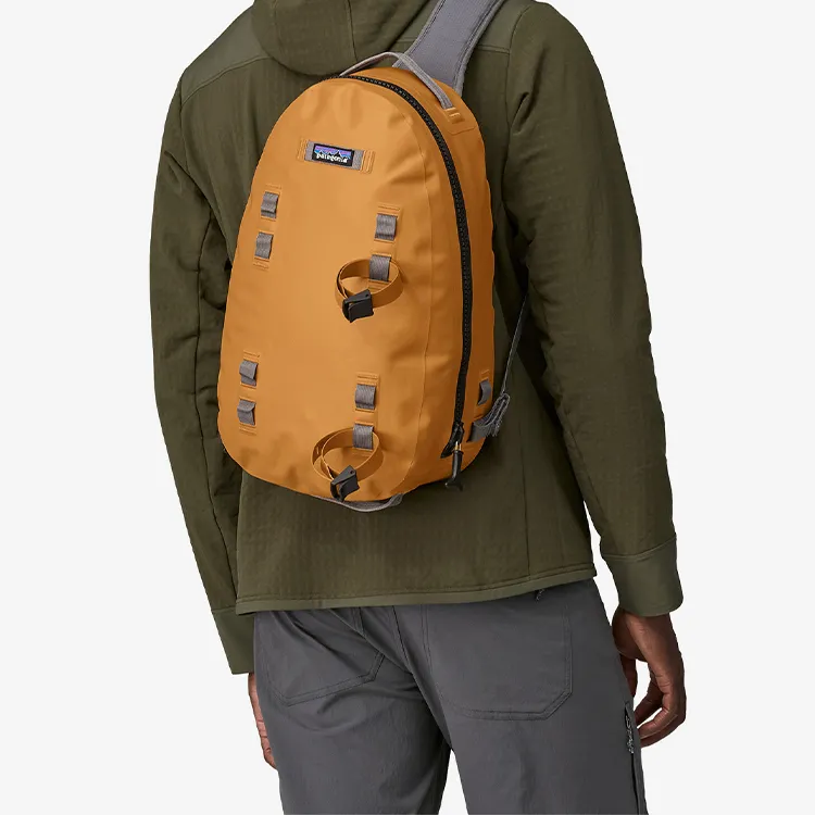 Patagonia Recycled Nylon Polyester TPU And Polyurethane Crossbody One Shoulder Sling Bags Regular Unisex Caramel-2