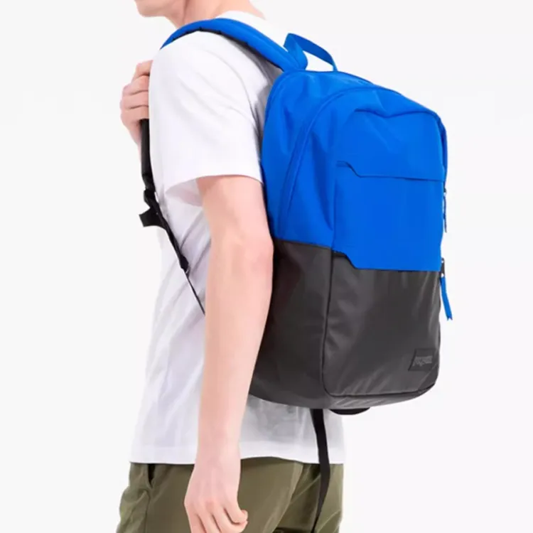 JanSport Polyester Backpack Medium Size Unisex Blue-2