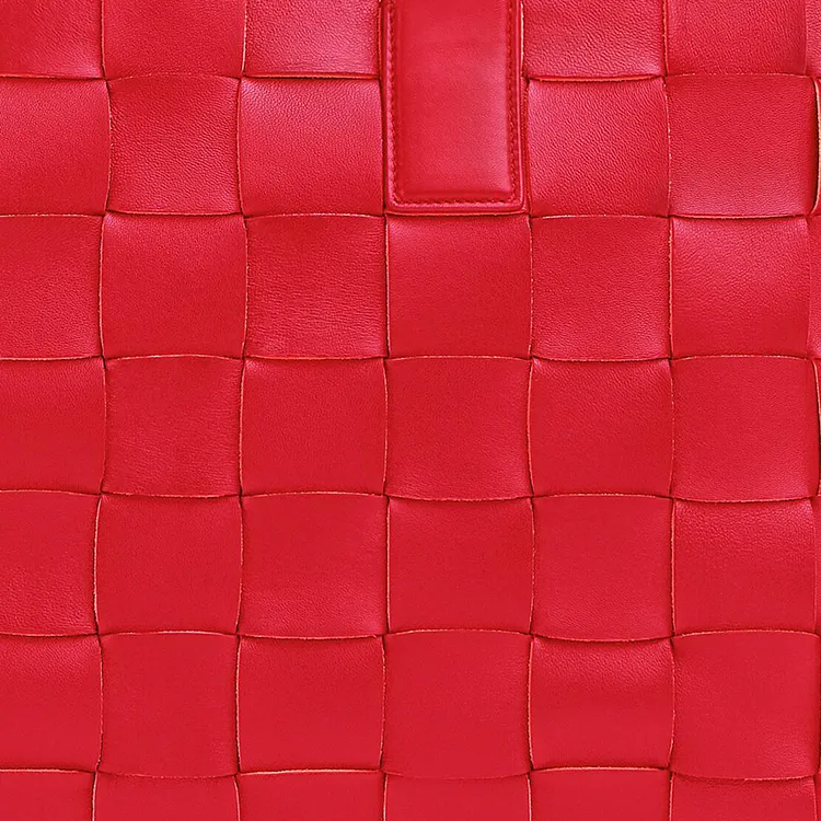 Bottega Veneta CABAT Lambskin Tote Bag, Shopping Bag, Handbag Large Size Women's Red-2