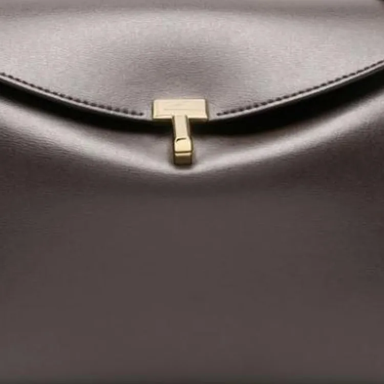 TOTEME T lock Shoulder Bag-3