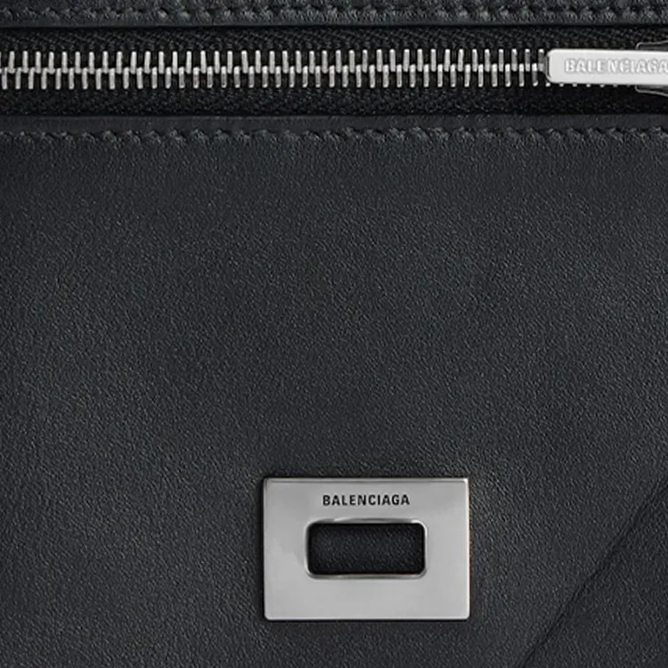 Balenciaga Rodeo Calfskin Wallet Men's Black-3