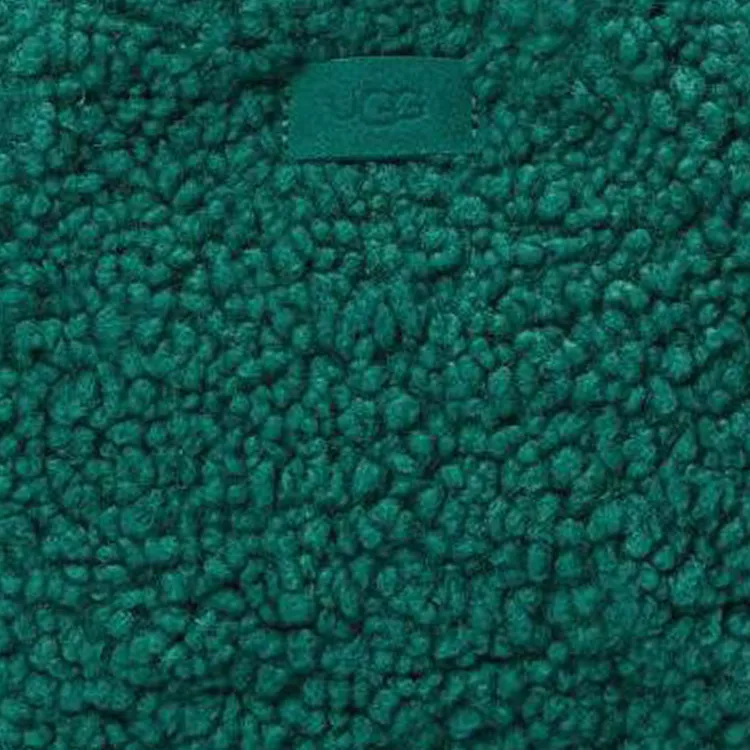 UGG Polyester Jelly Bag Crossbody One Shoulder Handbag Small Size Women's Peacock Green-1
