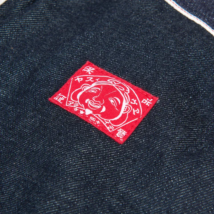 EVISU Denim Tote Bag Shopping Bag Handbag Regular Unisex Blue-5