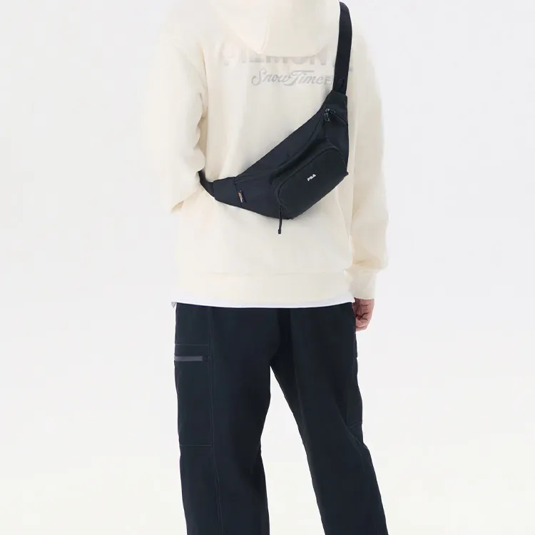 FILA Polyethylene Fanny Pack Unisex Black-6