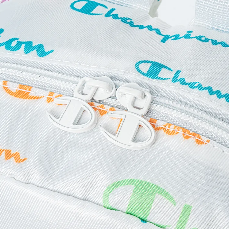 Champion Polyester Backpack Mini Unisex White-5