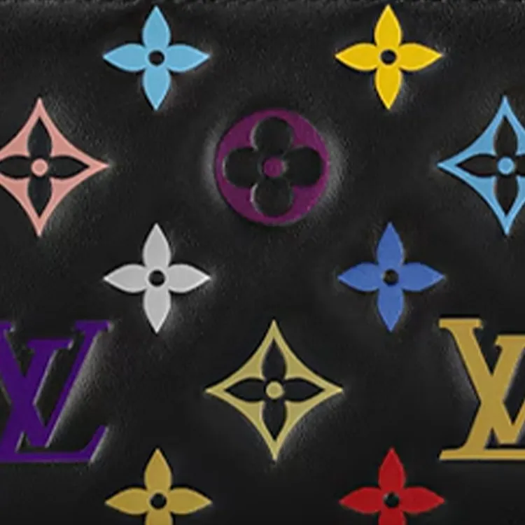 LOUIS VUITTON X Takashi Murakami Zippy Wallet Black Multicolored-3