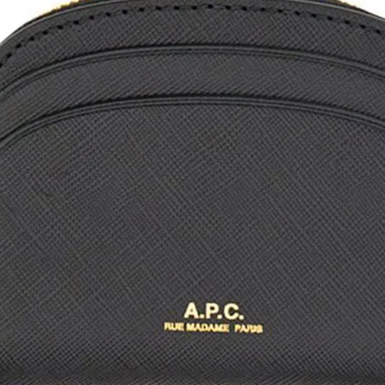 A.P.C Demi Lune Mini Compact Wallet-4