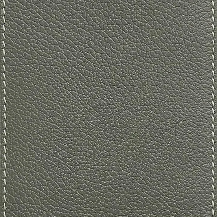 HERMES Evercolor Leather Card Holder Women's Maje Gray Spliced Concrete Spliced Midnight Blue-2