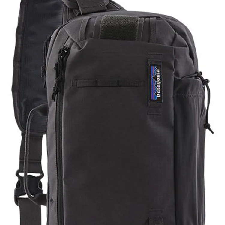 Patagonia Recycled Nylon Sling Bags Crossbody Bags Regular Unisex Black-1