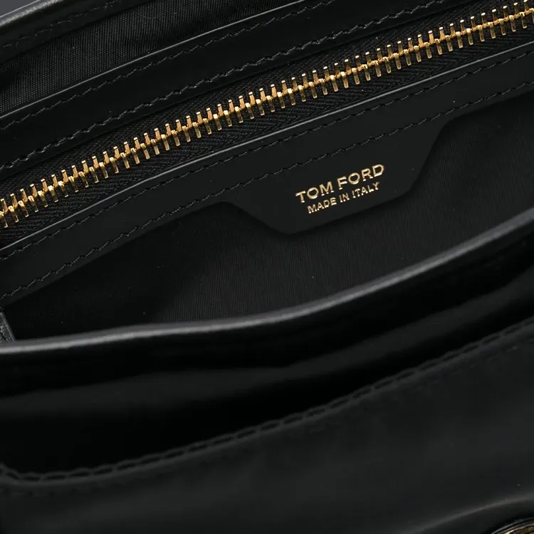 TOM FORD Logo patch Messenger Bag-2