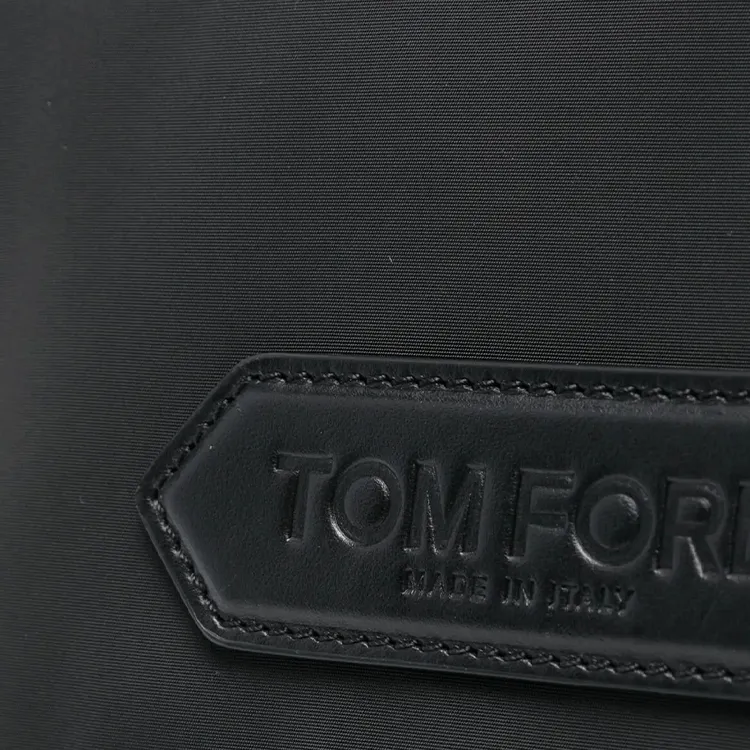 TOM FORD Logo patch Messenger Bag-3