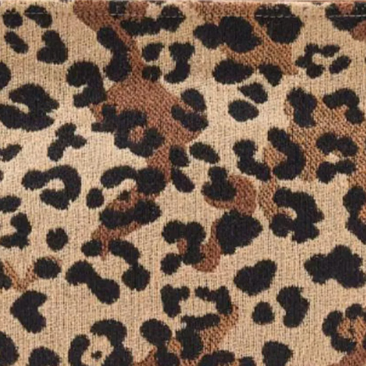 ZARA Cotton Clutch Small Size Women's Brown-4