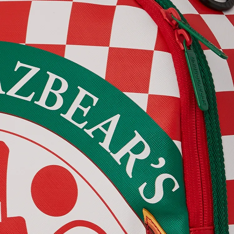 SPRAYGROUND X Five Nights At Freddy's Pizza Takeout DLXV Backpack Red/White/Green-5